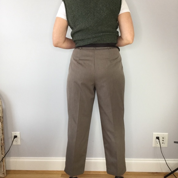 Vintage Briggs high waist slouchy heathered pants - Picture 3 of 10